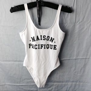 Top Shop White Bodysuit